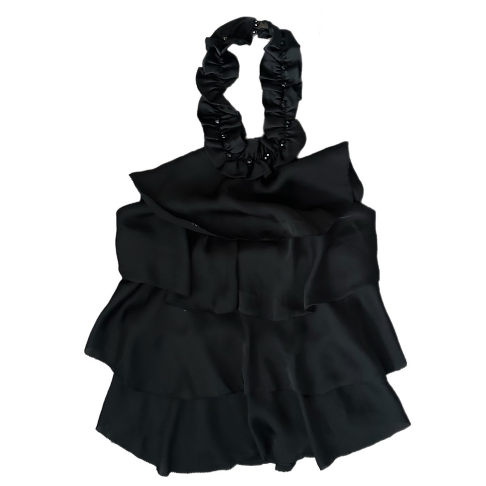 Ruffle Halter Top - Picture 2 of 2